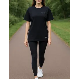 Altı Tayt Üstü Süprem Takım Siyah (Beden: Standart)