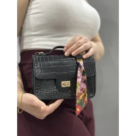 Jisse Siyah Cilt Çanta (Beden: Standart)