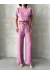 Bluz Pantolon Takım S255057 Gül (Beden: Xl)
