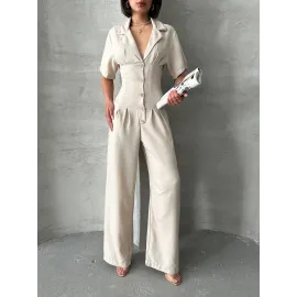 Uzun Keten Tulum S255059 Bej (Beden: M)