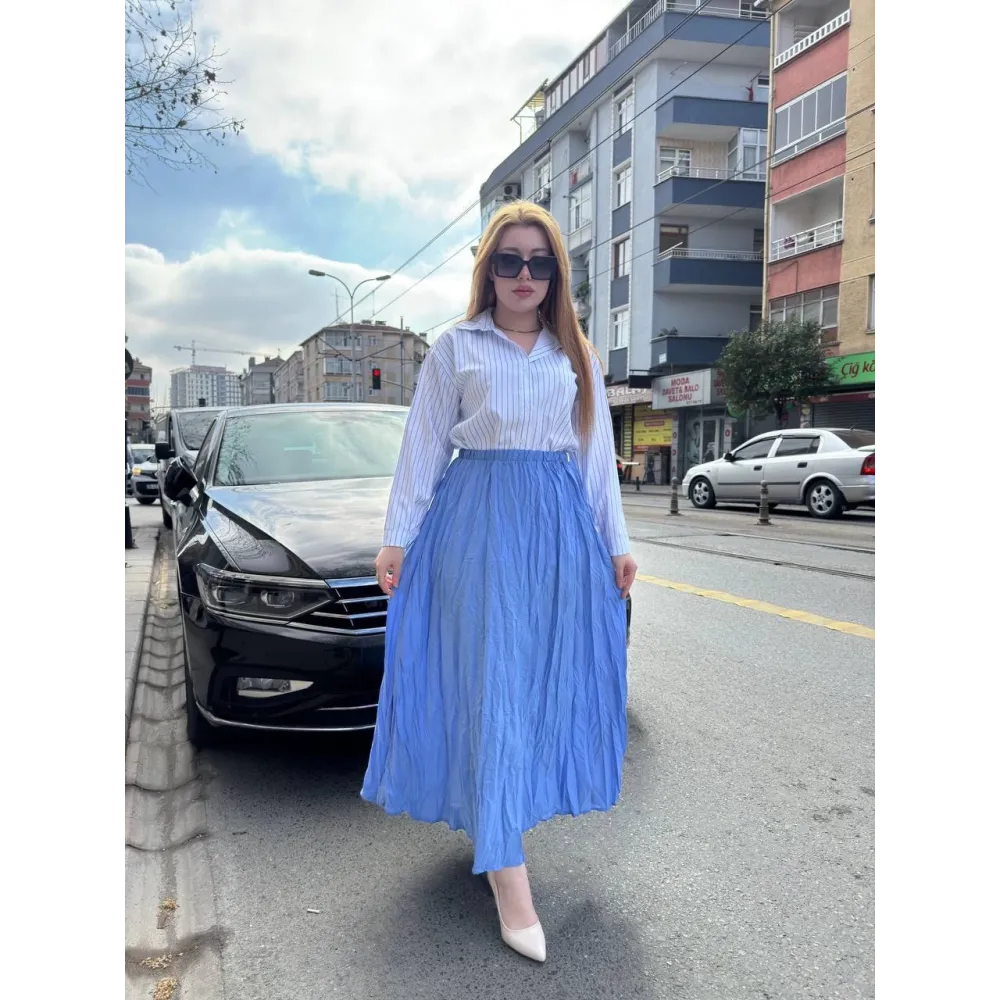 Kraş Etek Bebemavi (Beden: Xl)