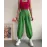 Şalvar Pantolon Yeşil S23202 (Beden: S)