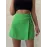 Kuş Gözü Şort Etek Yeşil S25819 (Beden: M)