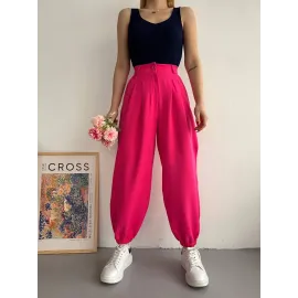 Şalvar Pantolon Fuşya S23202 (Beden: S)