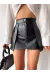 Kontrast Deri Etek Siyah W260015 (Beden: L)