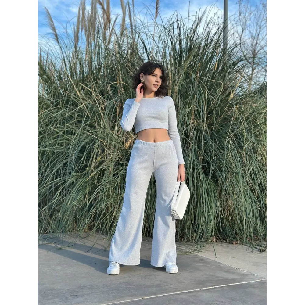 Bol Paça Altüst Takım Gri W1197 (Beden: M)