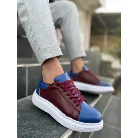 Kb-Kuback Taraftar Ttx Bağcıklı Günlük Erkek Ayakkabı Bordo (Numara: 40)