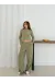 Balıkçı Yaka Örme Takım Mint St265865 (Beden: Xl)