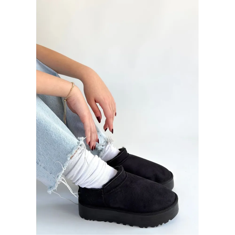 Mitay Siyah Süet Bot (Numara: 38)