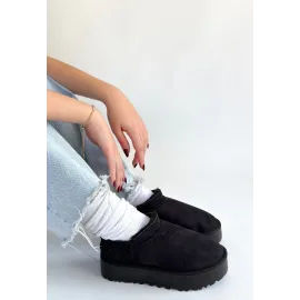 Mitay Siyah Süet Bot (Numara: 38)