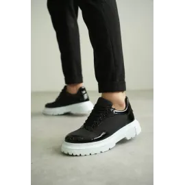 Kb-X201 Kuback Siyah Rugan Paraşüt Günlük Erkek Ayakkabı (Numara: 42)