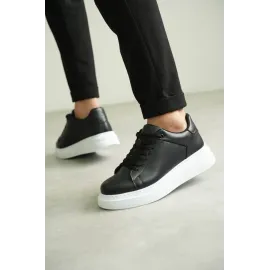 Kb-B2 Kuback Siyah Cilt Günlük Erkek Ayakkabı (Numara: 41)