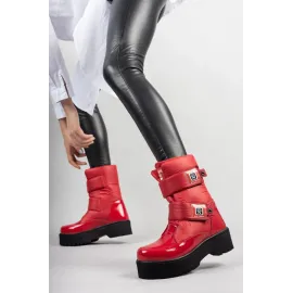 Miah Kırmızı Rugan Kar Bot (Numara: 37)