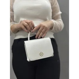 Beyaz Cilt Krash Çanta (Beden: Standart)