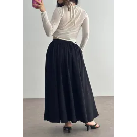 Cepli Keten Etek Siyah Kz24 (Beden: S)