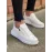 Kb-309  Kuback Beyaz Fermuar Ve Bağcıklı  Günlük Erkek  Ayakkabı (Numara: 43)