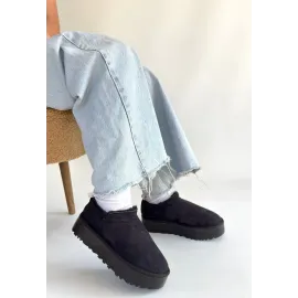 Mitay Siyah Süet Bot (Numara: 38)