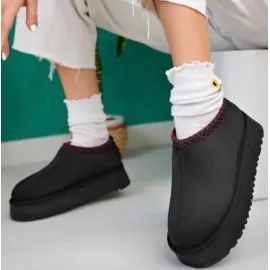 Foyk Siyah Süet Bot (Numara: 37)