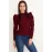 Prenses Kol Bluz Bordo W3125 (Beden: M)