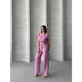 Bluz Pantolon Takım S255057 Gül (Beden: L)