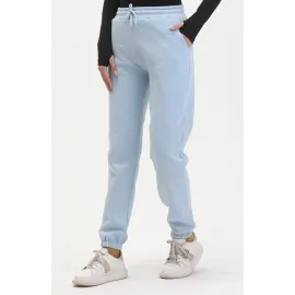 3 İplik Şardonlu Paça Lastikli Eşofman Bebe Mavi İs001 (Beden: S)