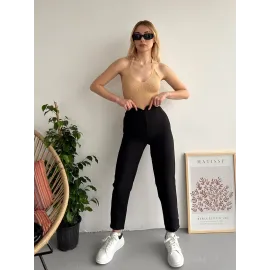 Atlas Fletolu Pantolon Siyah (Beden: S)