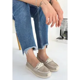 Wata Bej Triko Babet Ayakkabı (Numara: 37)