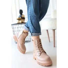 Daum Nude Cilt Bağcıklı Bot (Numara: 36)