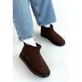 Elsa Kahverengi Süet Bot (Numara: 38)