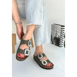 Nool Yeşil Nubuk Terlik (Numara: 37)