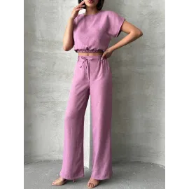 Bluz Pantolon Takım S255057 Gül (Beden: L)