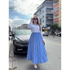 Kraş Etek Bebemavi (Beden: L)