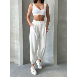 Şalvar Pantolon Beyaz (Beden: S)