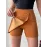 Kapaklı Şort Etek Camel S208 (Beden: L)