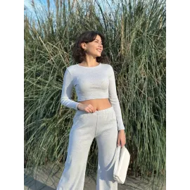 Bol Paça Altüst Takım Gri W1197 (Beden: M)