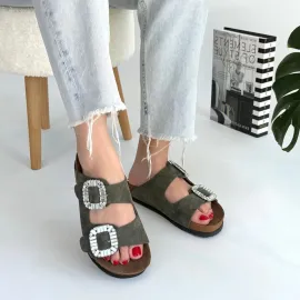 Nool Yeşil Nubuk Terlik (Numara: 37)