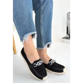 Wata Siyah Triko Babet Ayakkabı (Numara: 37)