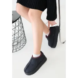 Foyk Siyah Süet Bot (Numara: 37)