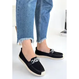 Wata Siyah Triko Babet Ayakkabı (Numara: 36)