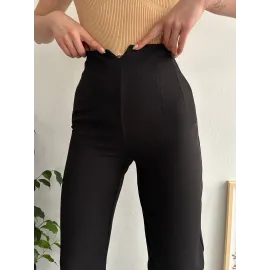 Atlas Fletolu Pantolon Siyah (Beden: S)