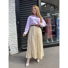 Kraş Etek Krem (Beden: Xl)