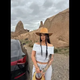 Madonna Yaka Bol Paça Pantolonlu Takım Gri (Beden: M)