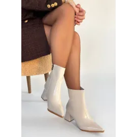 Mosy Bej Rugan Topuklu Bot (Numara: 37)