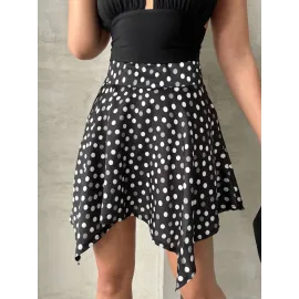 Puantiyeli Etek S25900 Siyah (Beden: S)