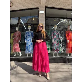 Kraş Etek Fuşya (Beden: M)