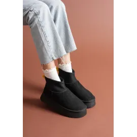 Cuen Siyah Süet Bot (Numara: 37)