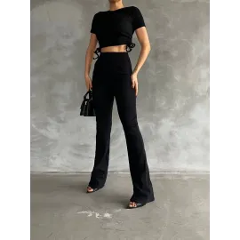 Yanları Tüneli Takım Siyah S3161 (Beden: Standart)