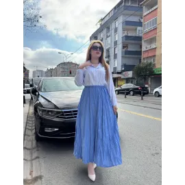 Kraş Etek Bebemavi (Beden: M)