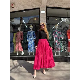 Kraş Etek Fuşya (Beden: M)