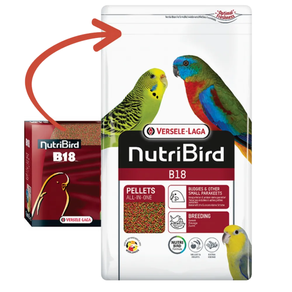 Nutrıbırd B18 Muhabbet Pelet Yem 3 Kg